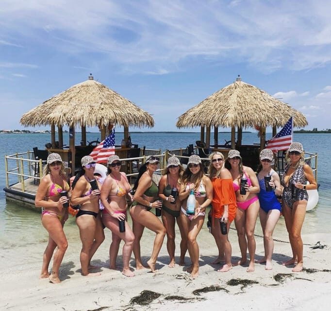 Clearwater Beach: Island Sandbar & Swim Tiki Cruise - The Itinerary and Stops