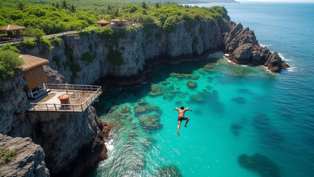 cliff jumping local traditions