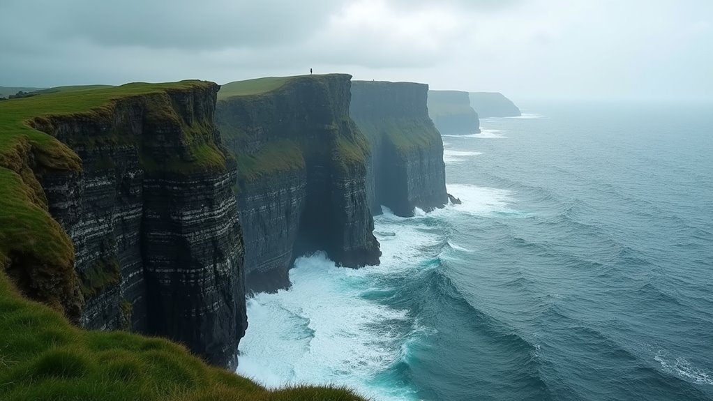 cliffs birds views films
