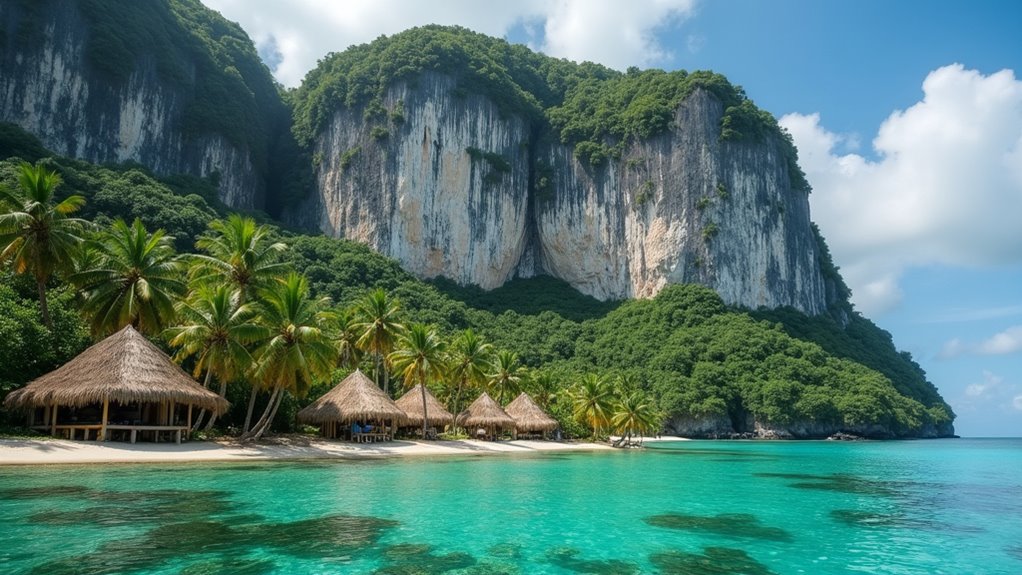 cliffs coral reefs culture