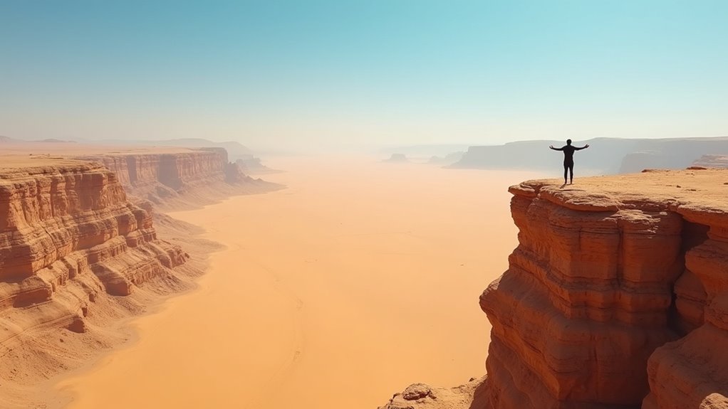 cliffs desert stargazing adventure