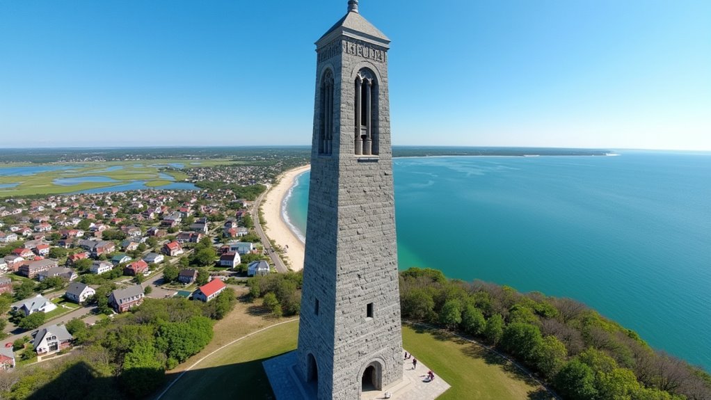 climb monument for views