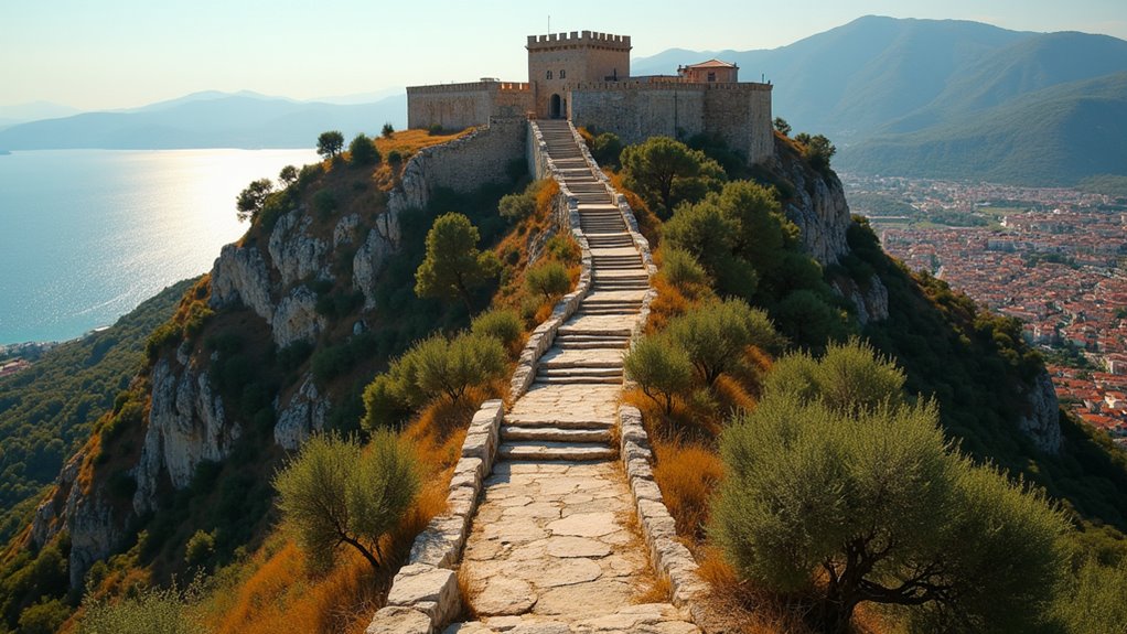 climb palamidi fortress steps
