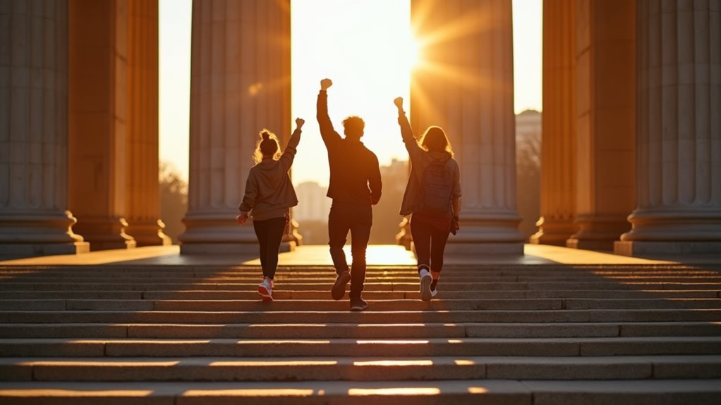 climb rocky steps landmark