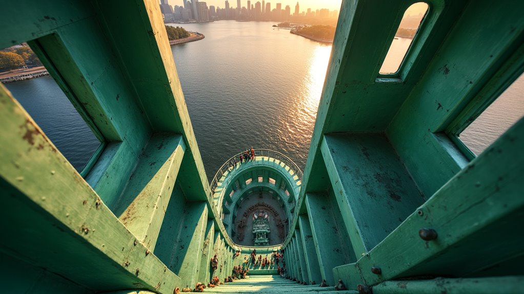 climb statue of liberty