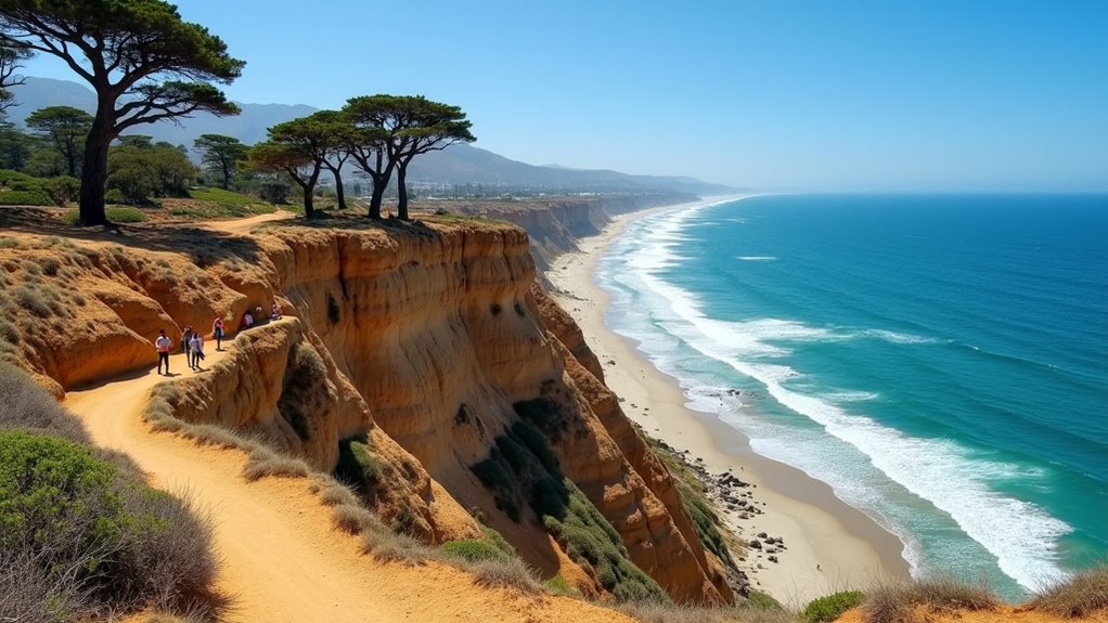 coastal hiking with scenic views