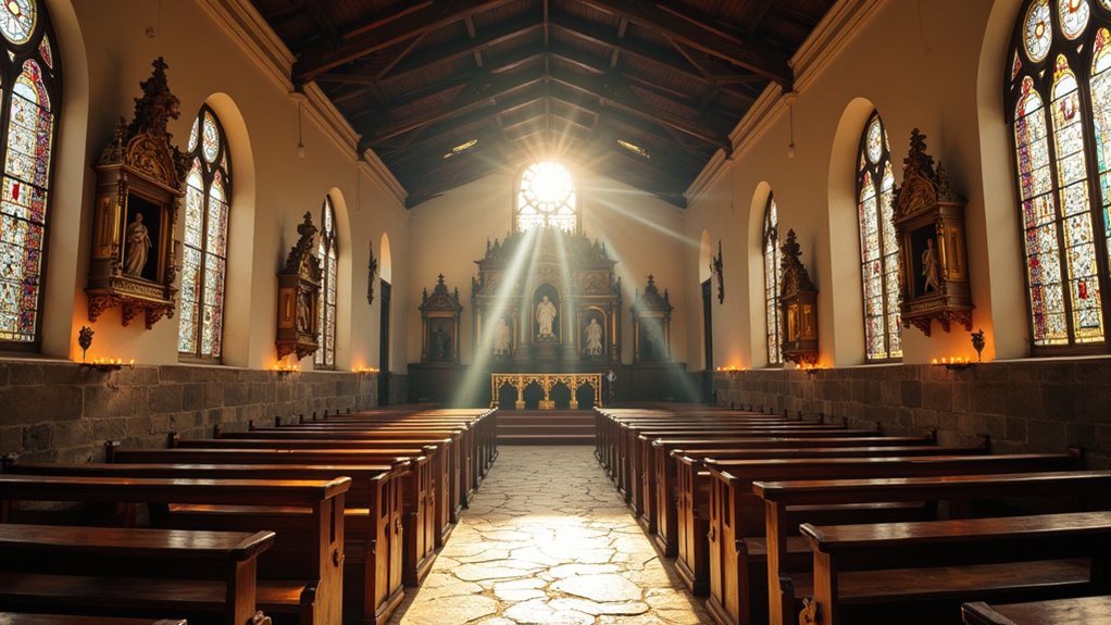 colonial churches and art