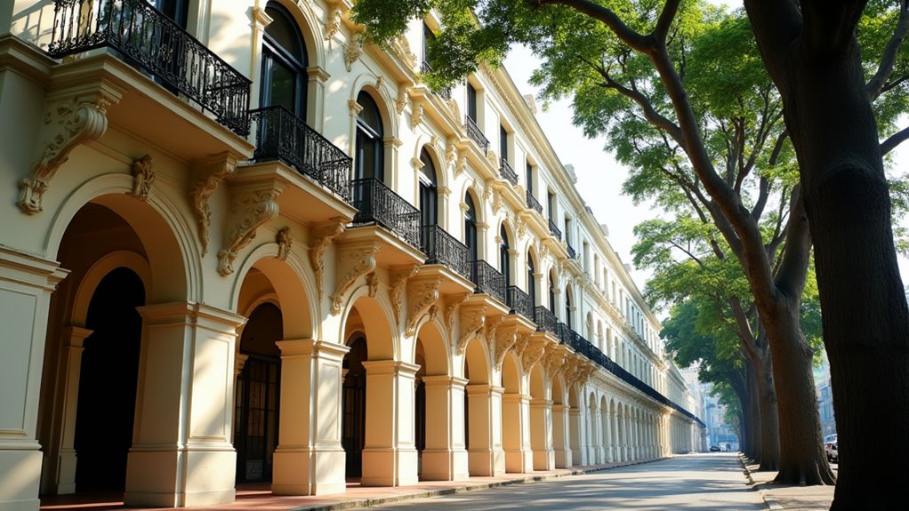 colonial landmarks and street food