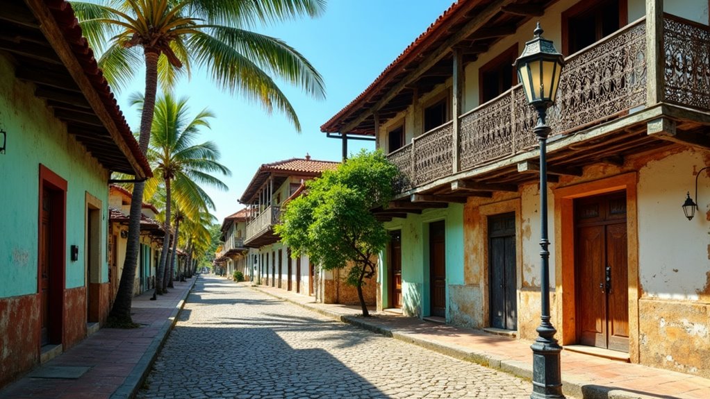 colonial streets and heritage