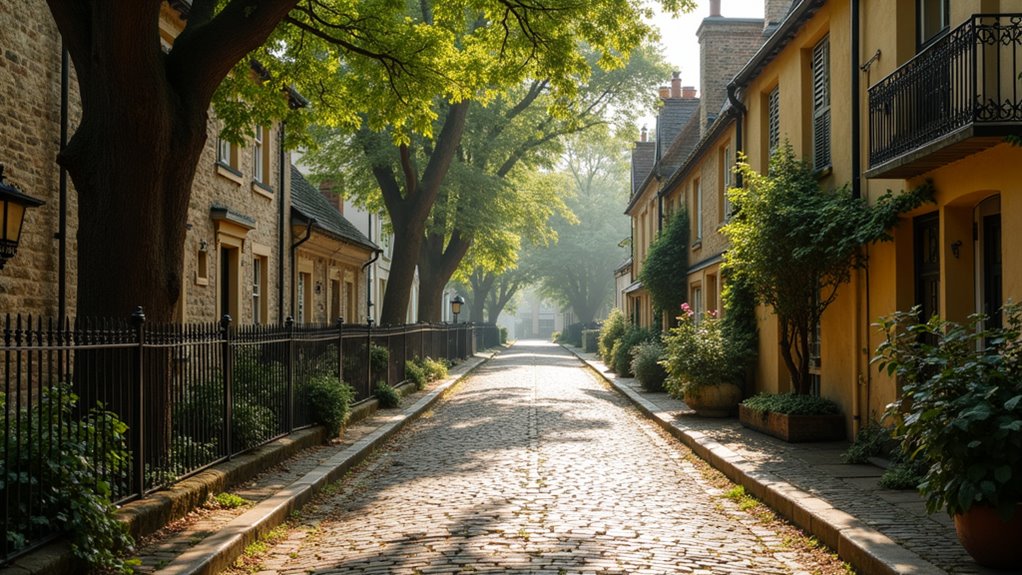colonial streets and heritage