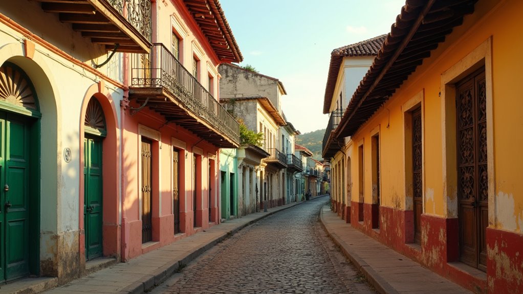 colonial streets historic architecture