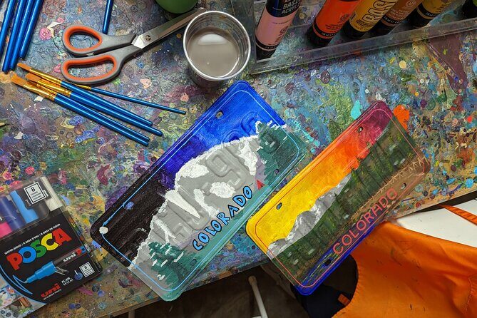 Colorado or Bust! Painted License Plate Class - Key Points