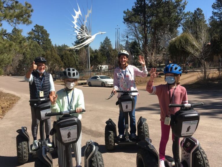 Colorado Springs: Nature and Art/Broadmoor Combo Segway Tour - The Practical Side: What to Expect