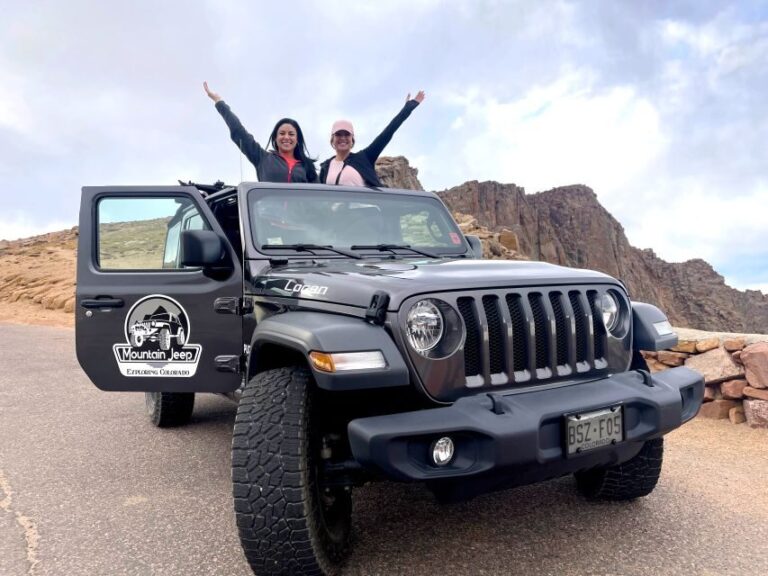 Colorado Springs: Pikes Peak Jeep Tour - What the Experience Feels Like