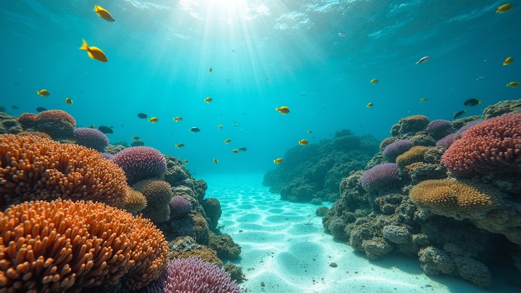 colorful coral reef encounters