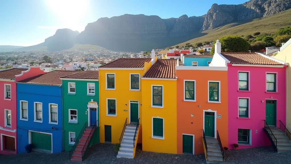 colorful historic bo kaap streets