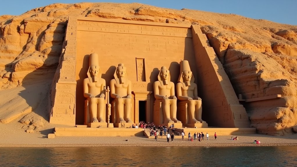 colossal temples of ramses