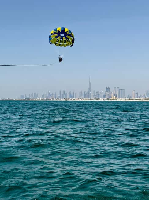 Combo: 30-Min Jet Ski to Burj Al Arab & Solo Parasailing - Key Points