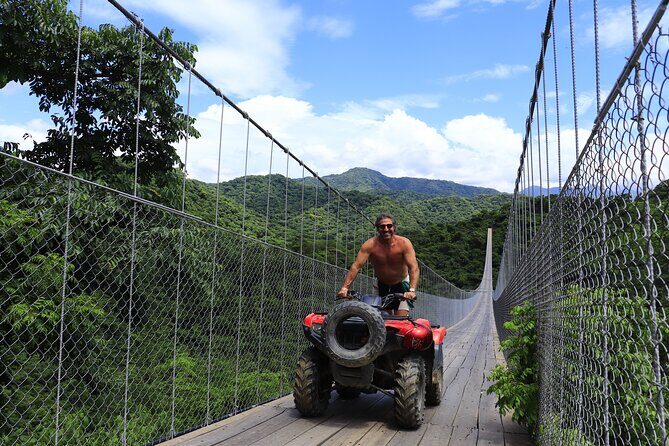 Combo ATV Jorullo Bridge + zip lines + mule ride - Authenticity and Overall Value