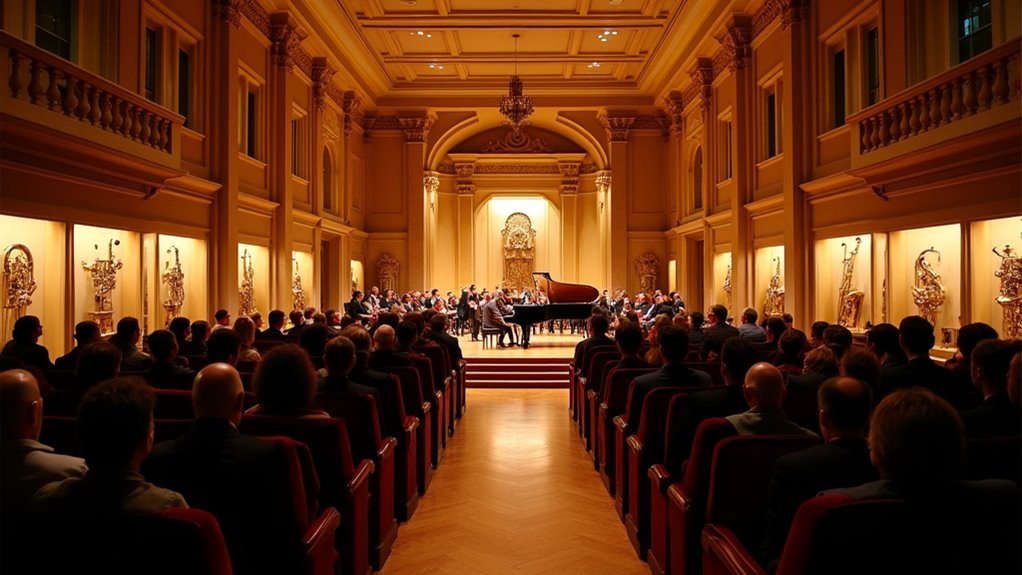 concerts in brutalist museum