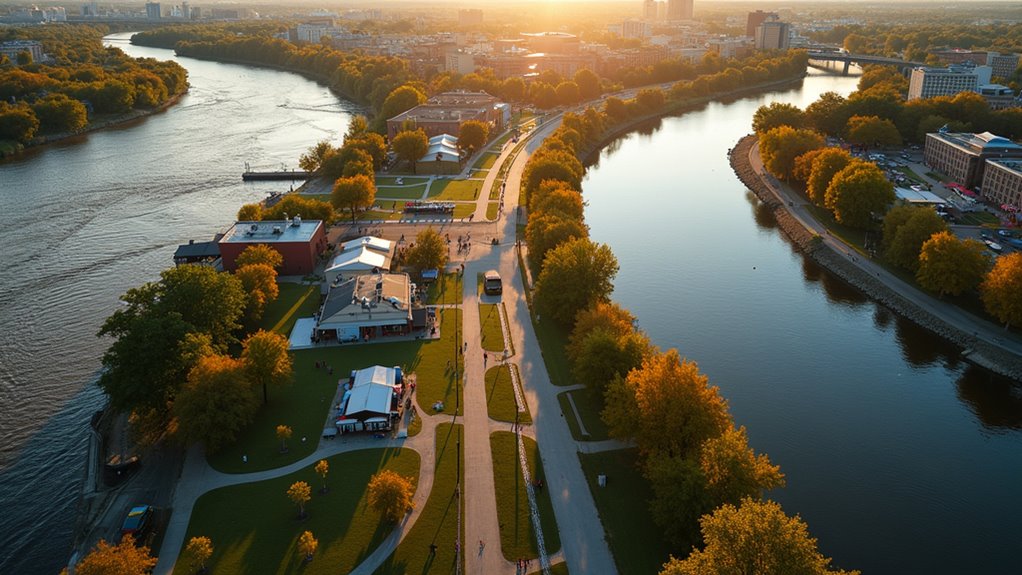 converging rivers cultural hub