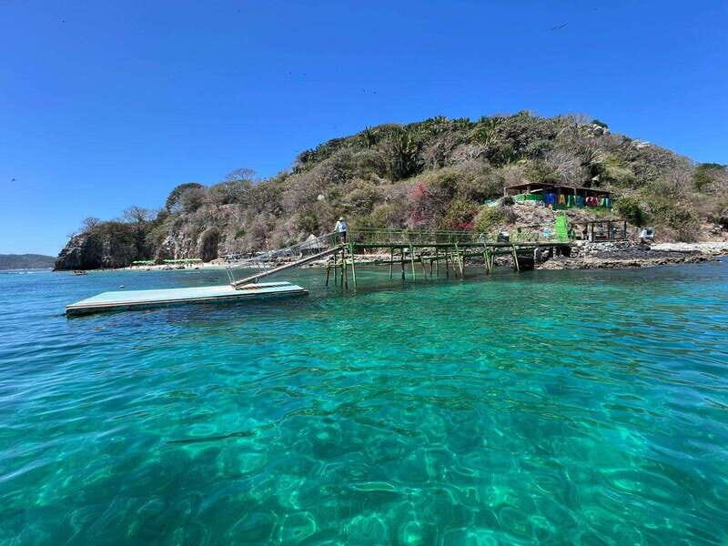 Coral island guayabitos beach and snorkeling