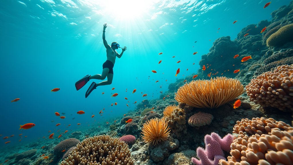 coral reef snorkeling experience