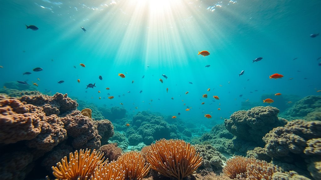 coral snorkeling marine wildlife