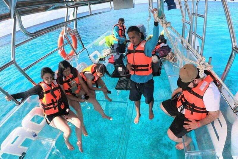 Cozumel: Clearboat in Cozumel + Snorkel + Refreshments!! - The Experience of the Clearboat Tour