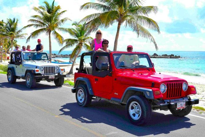 Cozumel Jeep Tour from Cancun and Riviera Maya - Transportation and Group Size