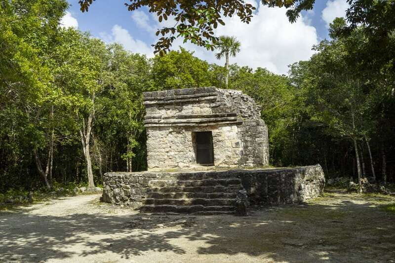 Cozumel: Mayan Ruins by Buggy and Clear Boat Adventure