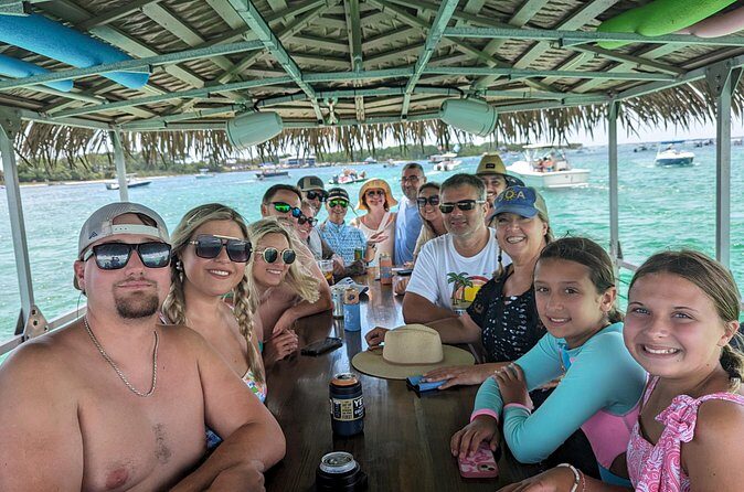 Crab Island Tiki Boat Private 4 Hour Excursion - Exploring the Itinerary and What to Expect