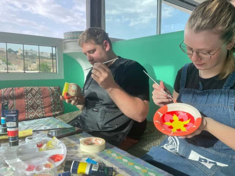 Creative Painting on Fes Pottery - FAQ