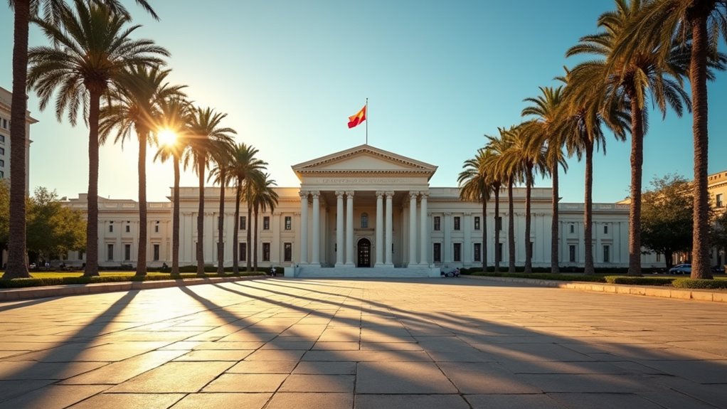 dakar palace and square