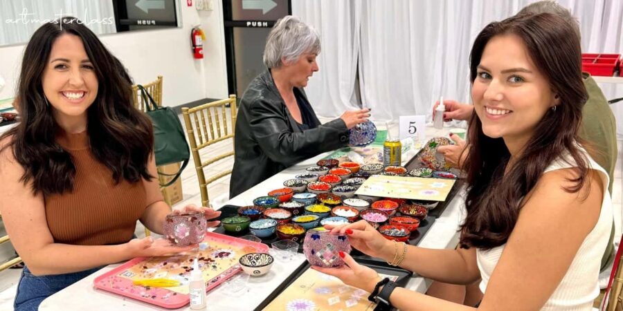 Dallas: Mosaic Lamp Making Workshop
