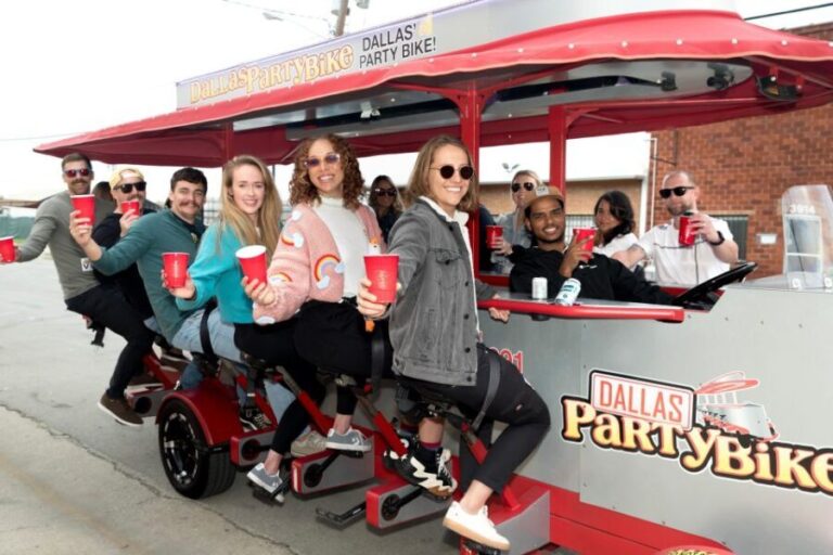 Dallas Party Bike Private Group Rental in Deep Ellum - Why Choose a Private Group Rental?