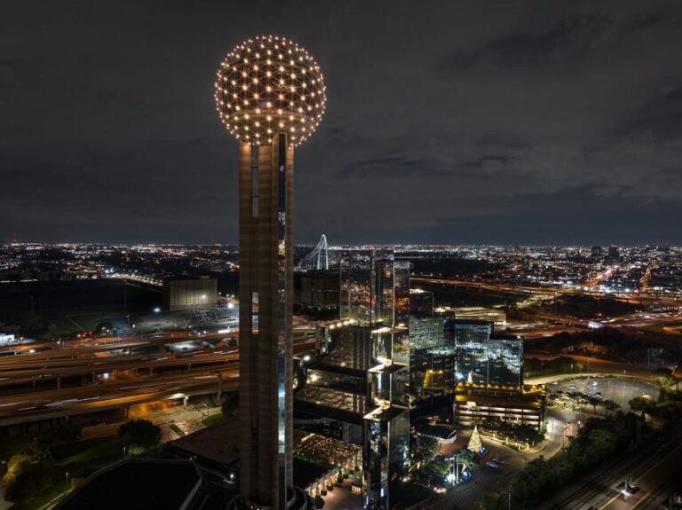 Dallas: Reunion Tower GeO-Deck General Admission Ticket - The Experience Step-by-Step
