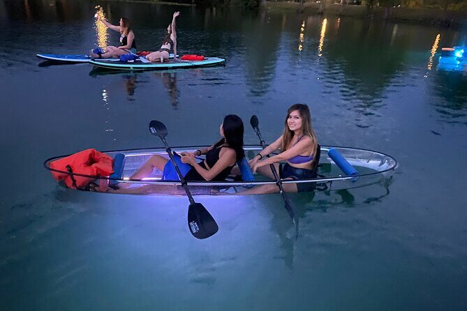 Date Night LED Glow Clear Kayak or Clear Paddleboard & Champagne - Who Should Consider This Tour?