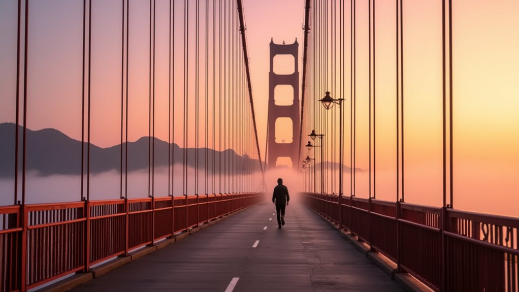 dawn walk golden gate