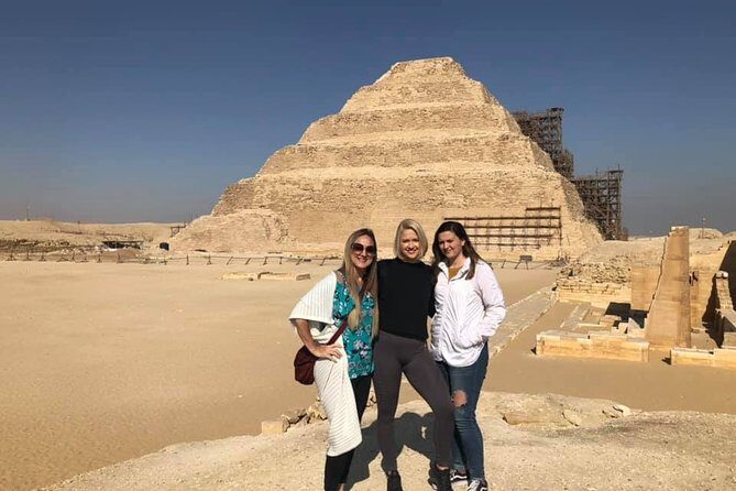 Day Tour To Giza Pyramids, Great Sphinx, Saqqara Pyramids & Memphis Capital - Practical Details: What To Expect