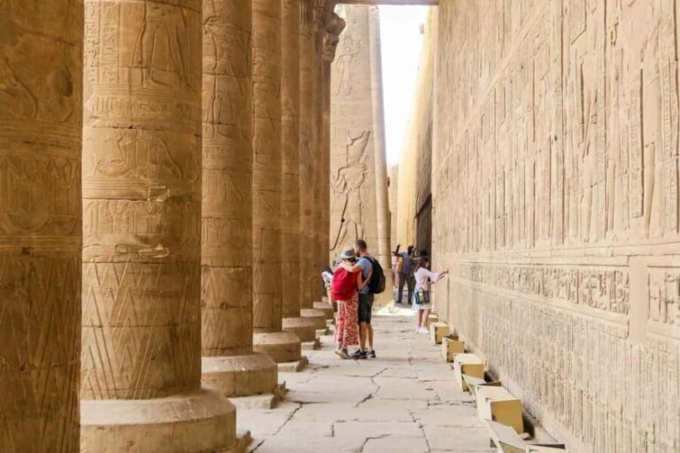 Day Tour visit Edfu Kom Ombo temples from Luxor - Edfu Temple: A Marble Masterpiece