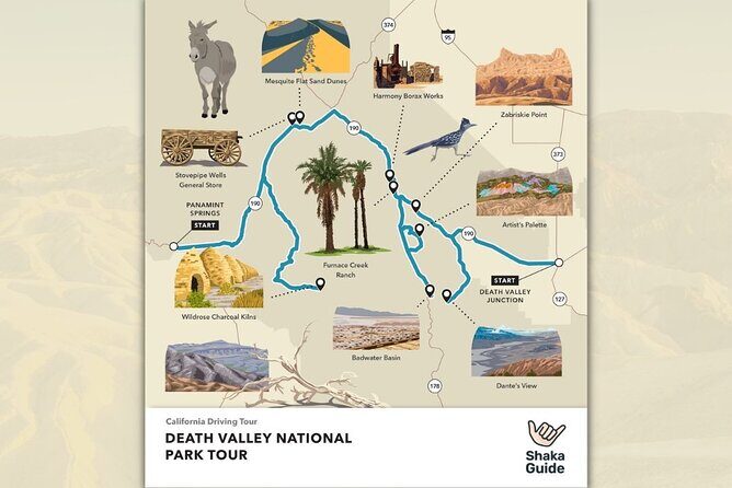 Death Valley National Park Self-Guided Audio Tour - Unique Nature and Cultural Stops