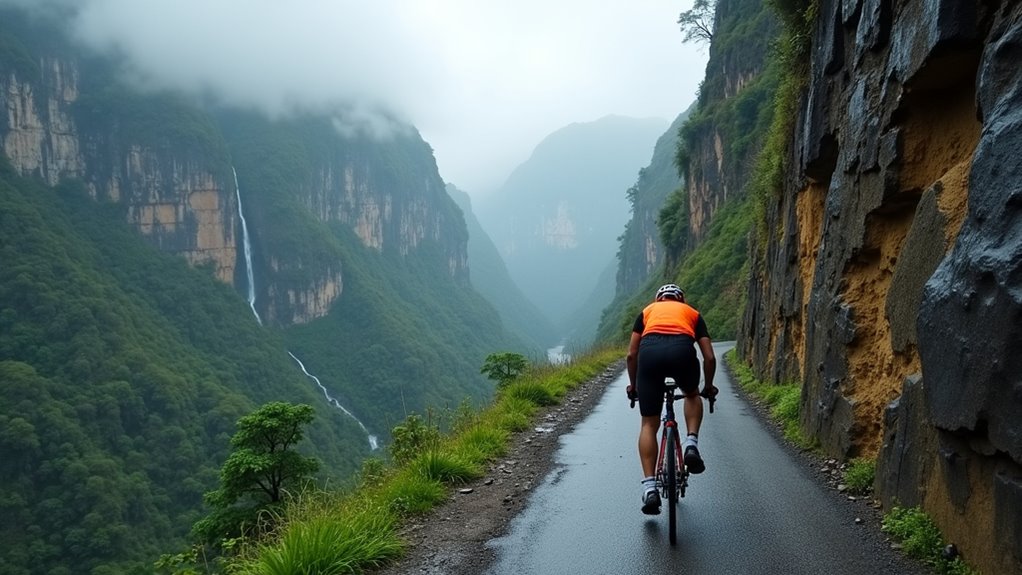 death defying mountain biking adventure