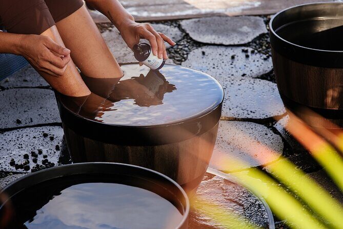 Deep Ocean Water Foot Soak in Kailua Kona - Who Will Love This Experience