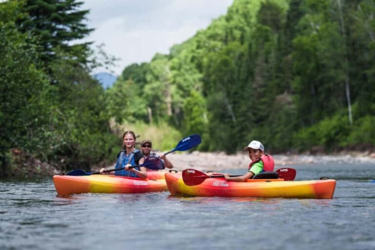Descent of the Gouffre River in Baie-St-Paul, Charlevoix - La Familiale - What the Itinerary Looks Like