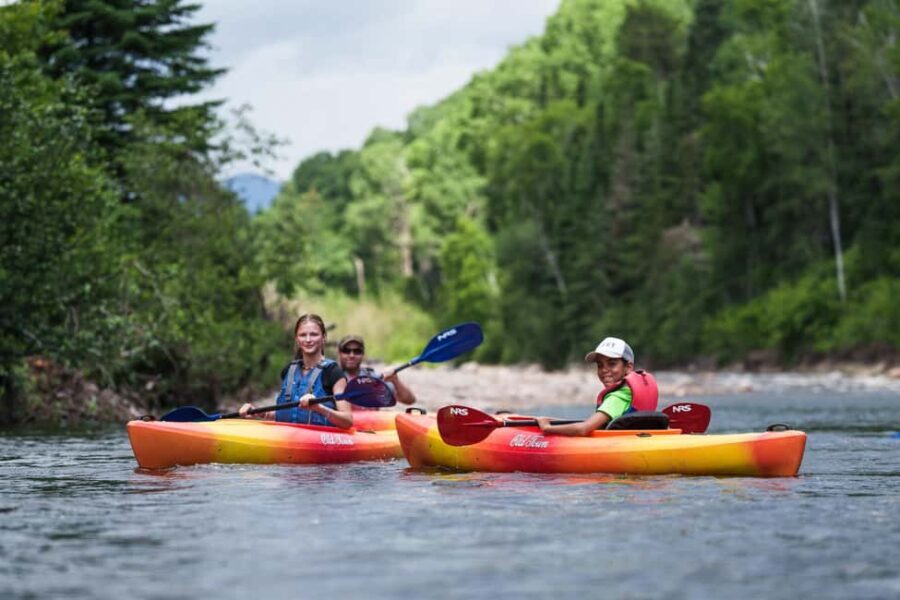 Descent of the Gouffre River in Baie-St-Paul, Charlevoix - La Familiale - What the Itinerary Looks Like