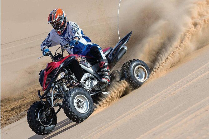 Desert Combo safari, Camel ride, Quad Bike and Dune Bashing(ALL INCLUSIVE) - The Itinerary Breakdown: From City to Dunes