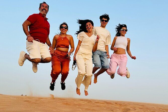 Desert Safari Adventure Dubai - Transportation and Group Size