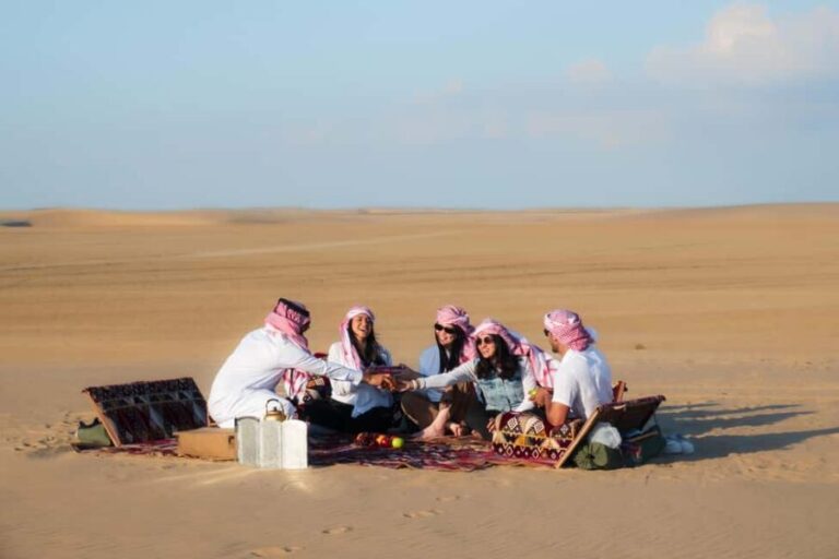 Desert Safari and Keshta Experience with Pickup (Doha) - The Desert Drive