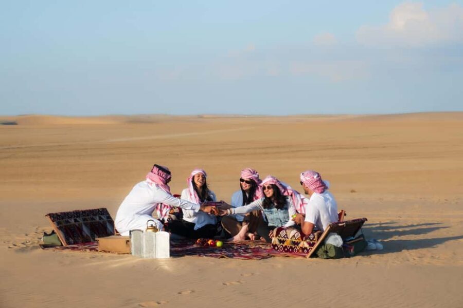 Desert Safari and Keshta Experience with Pickup (Doha) - The Desert Drive